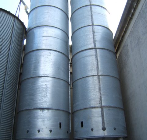 Silos zincati