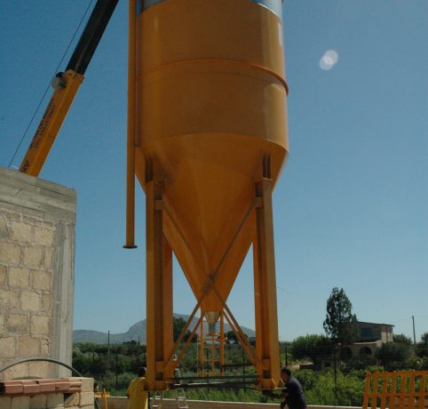 Silos per decantatori fanghi